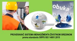 Vodeći proveravač/proveravač za sisteme menadžmenta životnom sredinom prema  ISO 14001:2015 Konverzioni kurs- Webinar @ StandCert d.o.o.